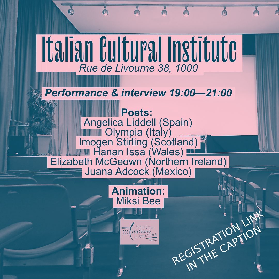 Performance @ Italian Cultural Institute - 27/09 - 7PM